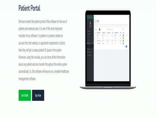 Hospital Management System Software Documentation Presentation | PPTX
