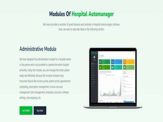 Hospital Management System Software Documentation Presentation | PPTX