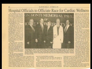 Hospital officials officiated 1999 race