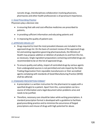 Hospital pharmacy complete notes