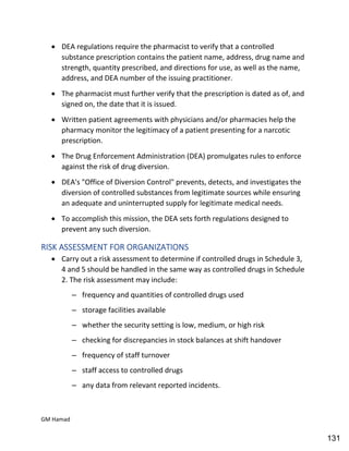 Hospital pharmacy complete notes
