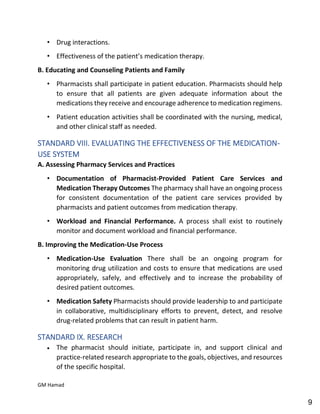 Hospital pharmacy complete notes