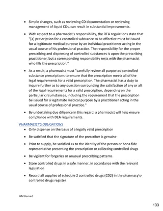 Hospital pharmacy complete notes