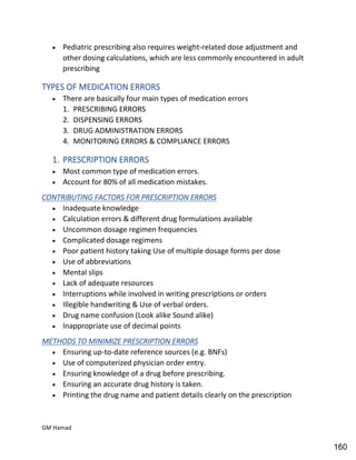 Hospital pharmacy complete notes