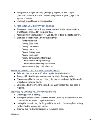 Hospital pharmacy complete notes
