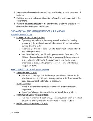 Hospital pharmacy complete notes