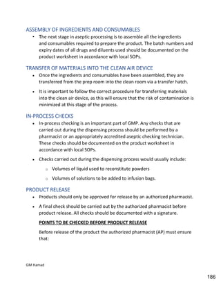 Hospital pharmacy complete notes