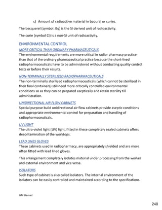 Hospital pharmacy complete notes