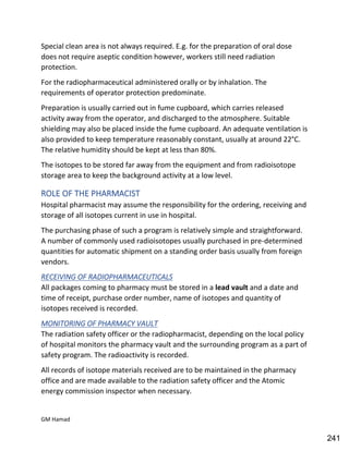 Hospital pharmacy complete notes