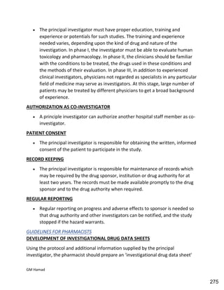 Hospital pharmacy complete notes