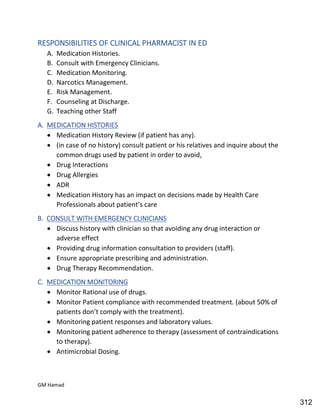 Hospital pharmacy complete notes
