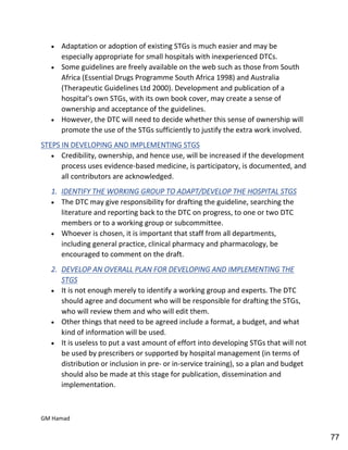 Hospital pharmacy complete notes