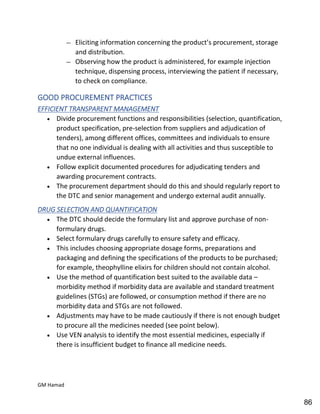 Hospital pharmacy complete notes