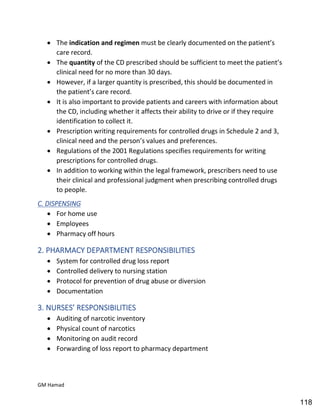 Hospital pharmacy complete notes