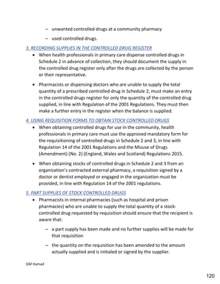 Hospital pharmacy complete notes
