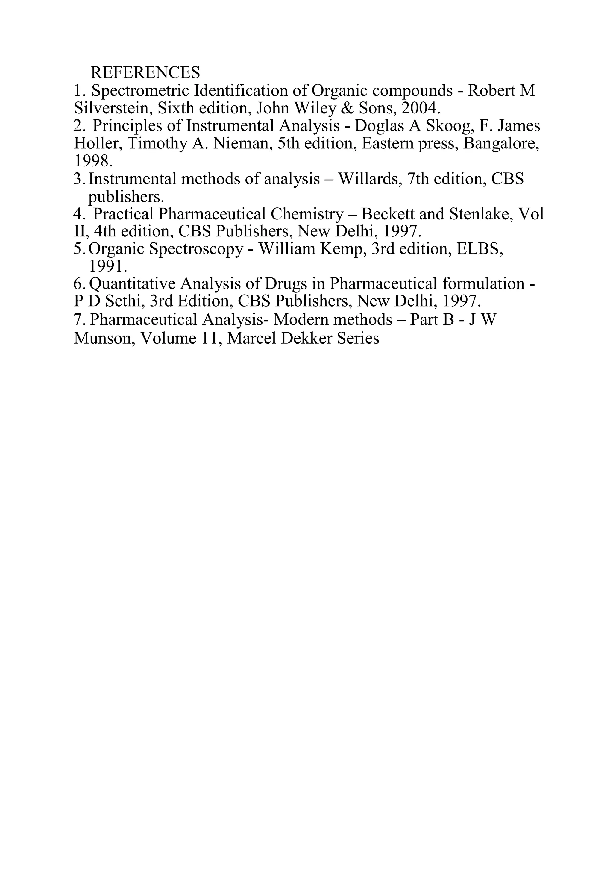 Hospital pharmacy syllabus | PDF