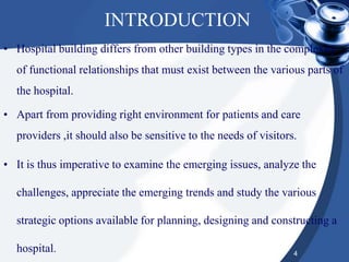 Hospital planning and designing | PPTX