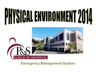 Emergency Management System

 