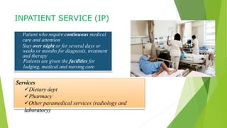 Hospital Inservice Hospitals and its Function.pptx