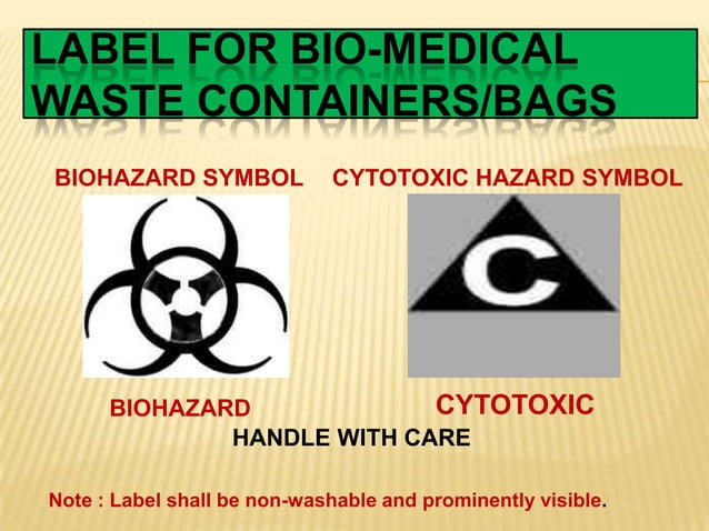 Hospital Waste Management PPT