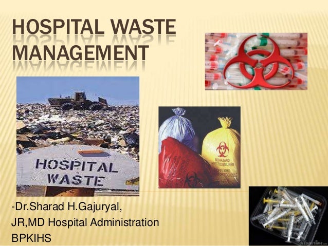 Optum Practice Management Hospital Waste Management Guidelines Optum Practice Management Hospital Waste Management Guidelines