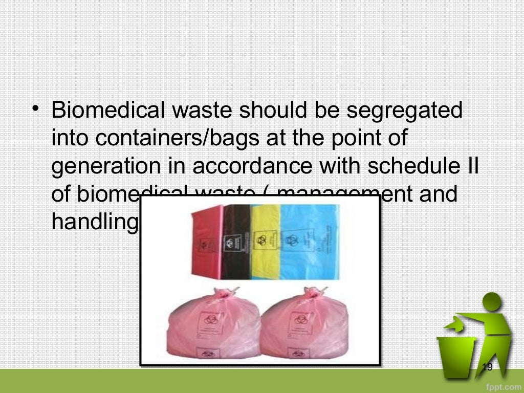 Hospital waste management