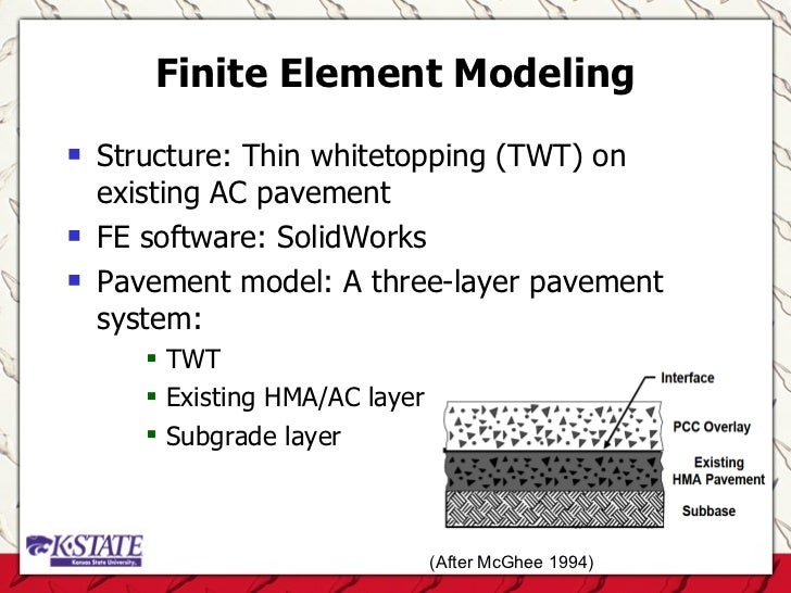 Pavement Design Using Finite Element Software Pavement Design Using Finite Element Software