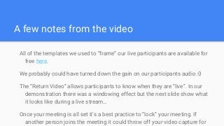Host a Online Talk show with Live Streaming & Video Conferencing
