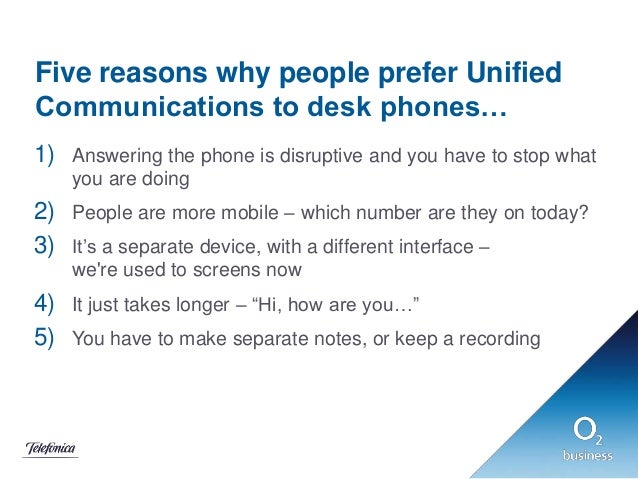 five reasons why communications the