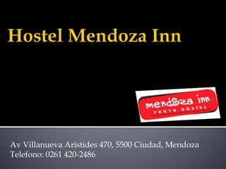 Av Villanueva Arístides 470, 5500 Ciudad, Mendoza
Telefono: 0261 420-2486
 
