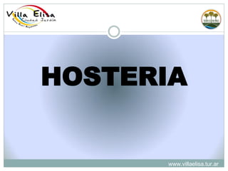 HOSTERIA


      www.villaelisa.tur.ar
 