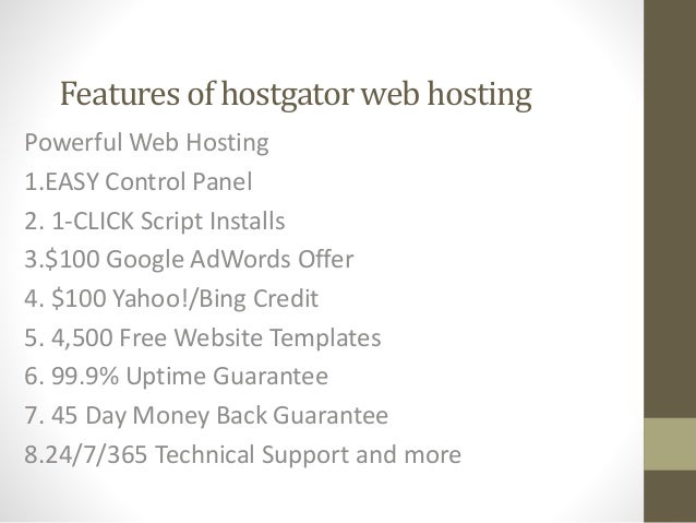 Hostgator web hosting coupons