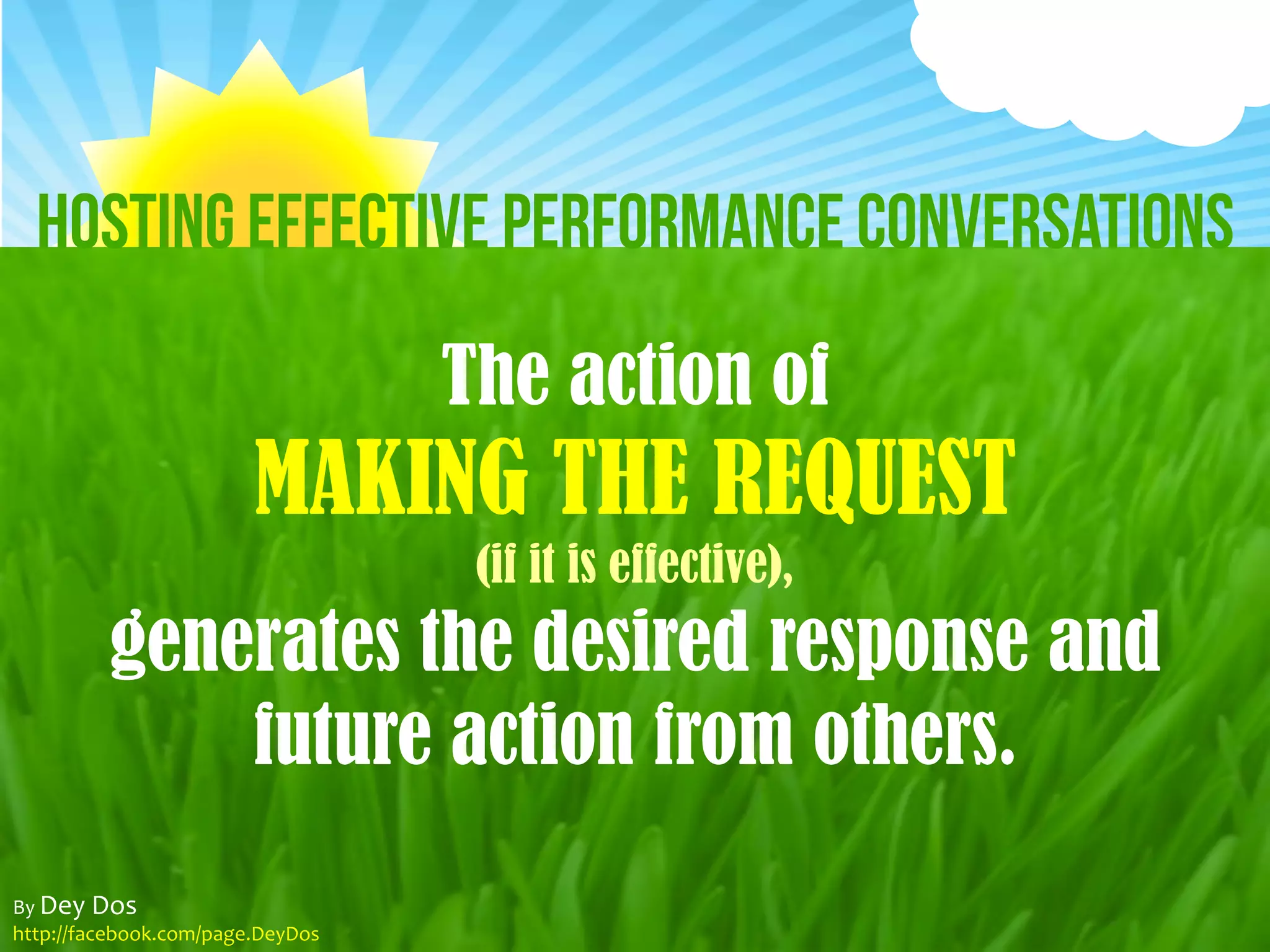 Hosting Effective Performance Conversations | PDF