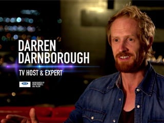 DARREN
DARNBOROUGH
TV HOST & EXPERT
REPRESENTED BY
KERRI RUDDELL 
AKA TALENT
 