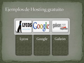 Ejemplos de Hosting gratuito
