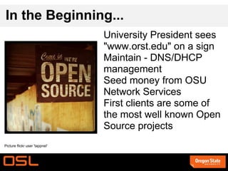 Server hosting for Open Source projects 