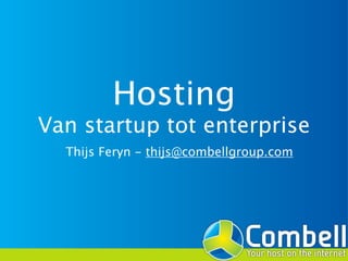Hosting Startup Tot Enterprise