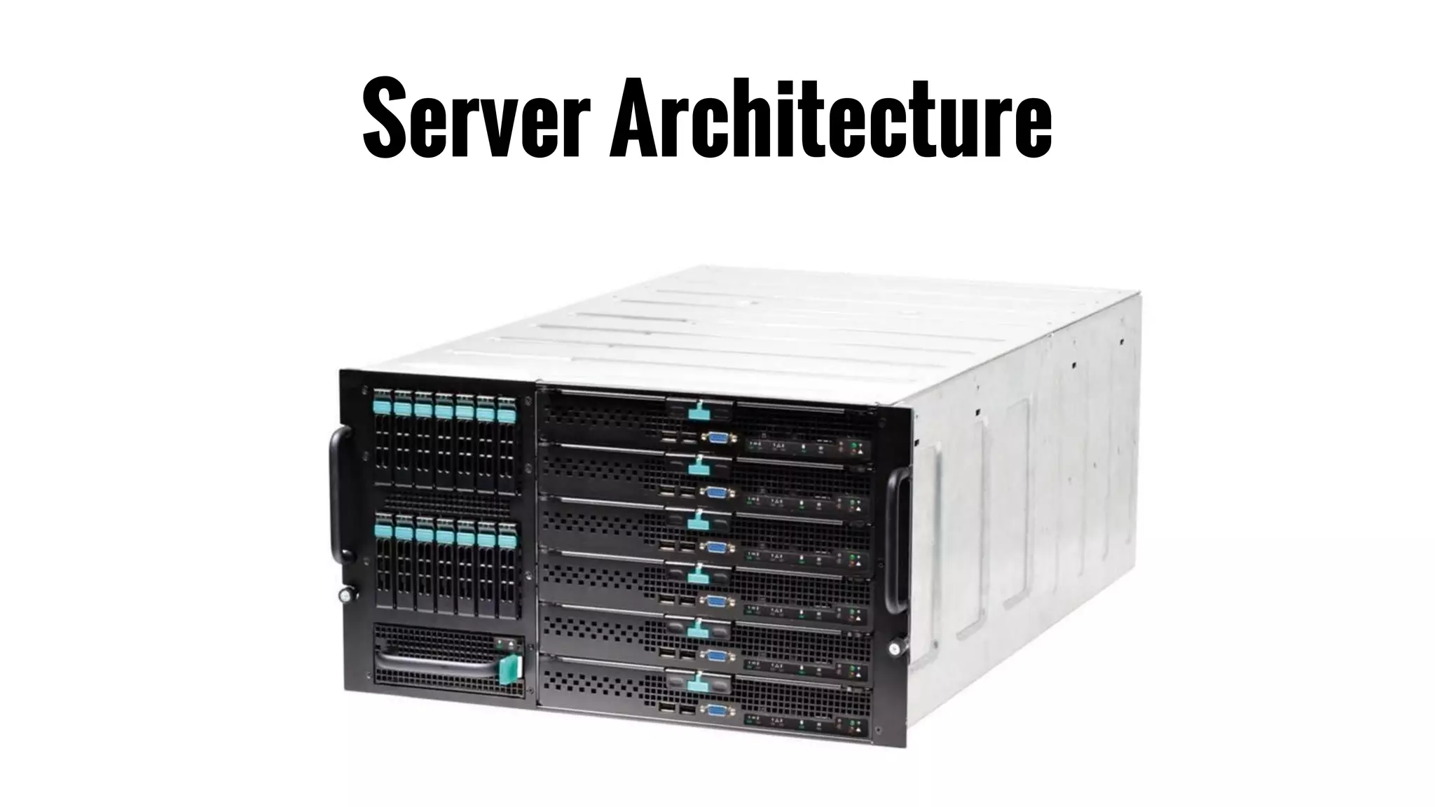 Server Architecture
 