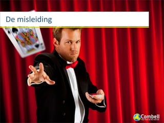 De	
  misleiding
 
