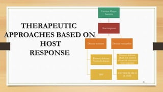 Virulent Plaque
bacteria
Host response
Disease resistant
Primary defense:
Controls disease
SRP
Disease susceptible
Primary defense:
Does not control
disease & excessive
host response
ANTIMICROBIAL
& HMT
22
 