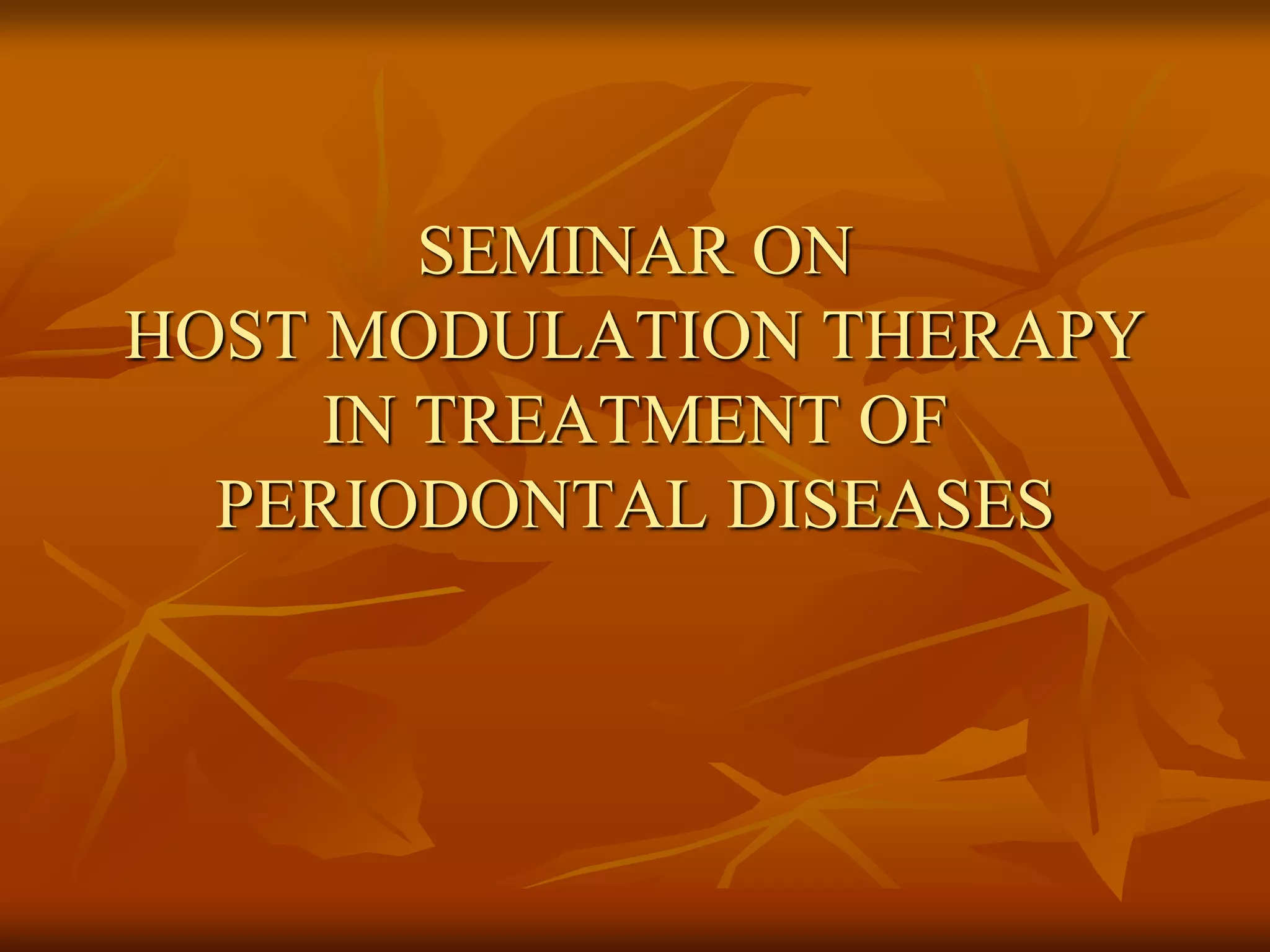 Host Modulating Tray Host Modulation.ppt