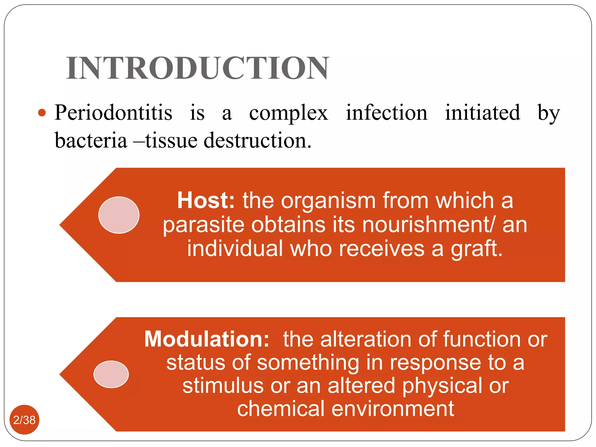 Host Modulation Host modulation therapy | PPTX