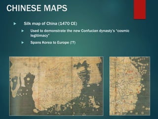 Hostory of cartography or maps | PPT
