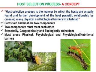 Host selection process by parasitoids -SSNAIK TNAU | PPT | Gardening ...