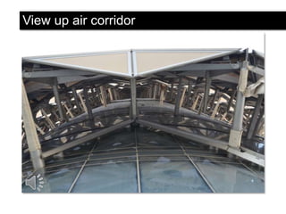View up air corridor

 