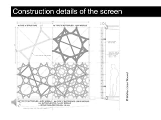 © Ateliers Jean Nouvel

Construction details of the screen

 