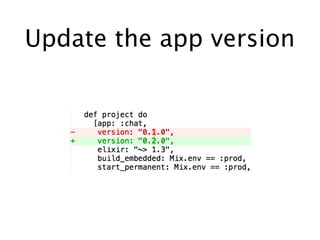 Update the app version
 