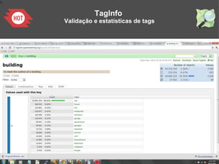 1
TagInfo
Validação e estatísticas de tags
 