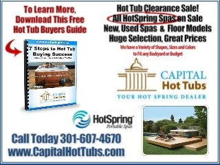 Hot Tubs Fairfax, VA, Portable Spas Clarksburg, MD