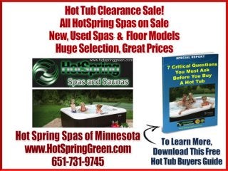 Hot Tubs Plymouth, Spa Dealer Minneapolis, MN - 651-731-9745